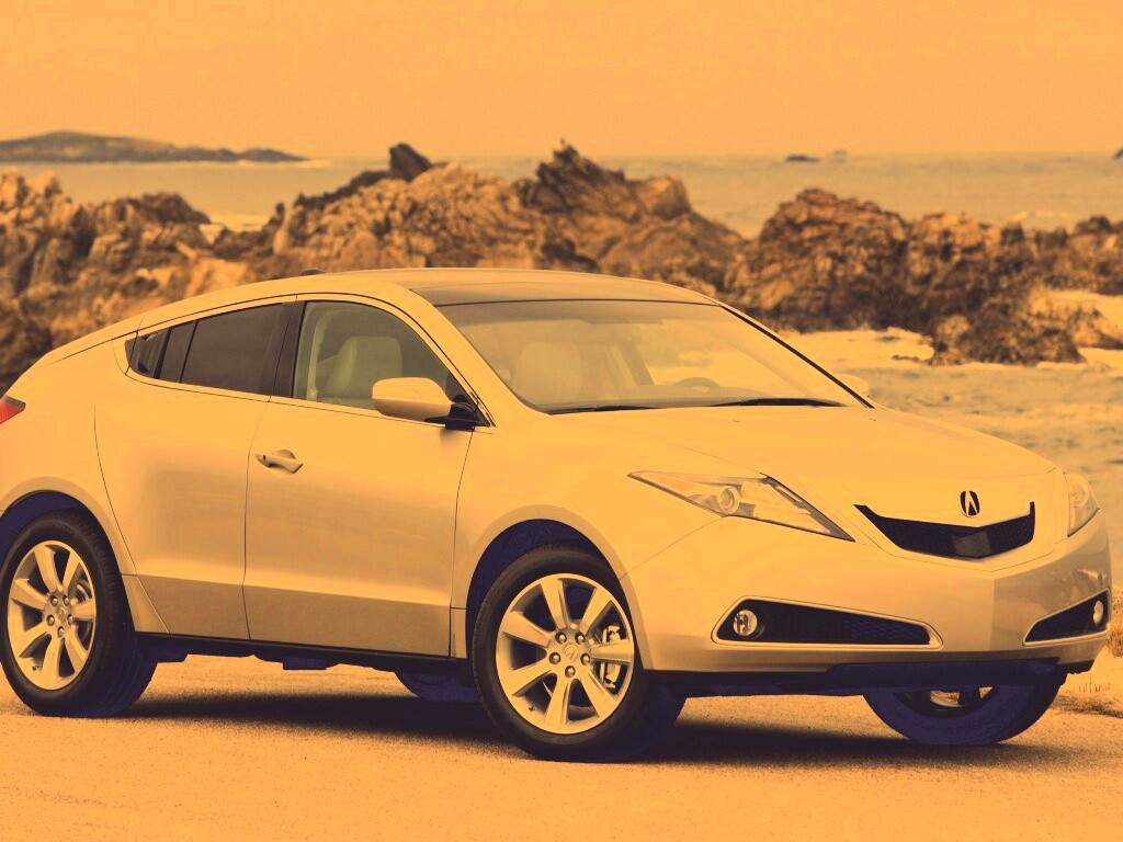 Acura на побережье обои