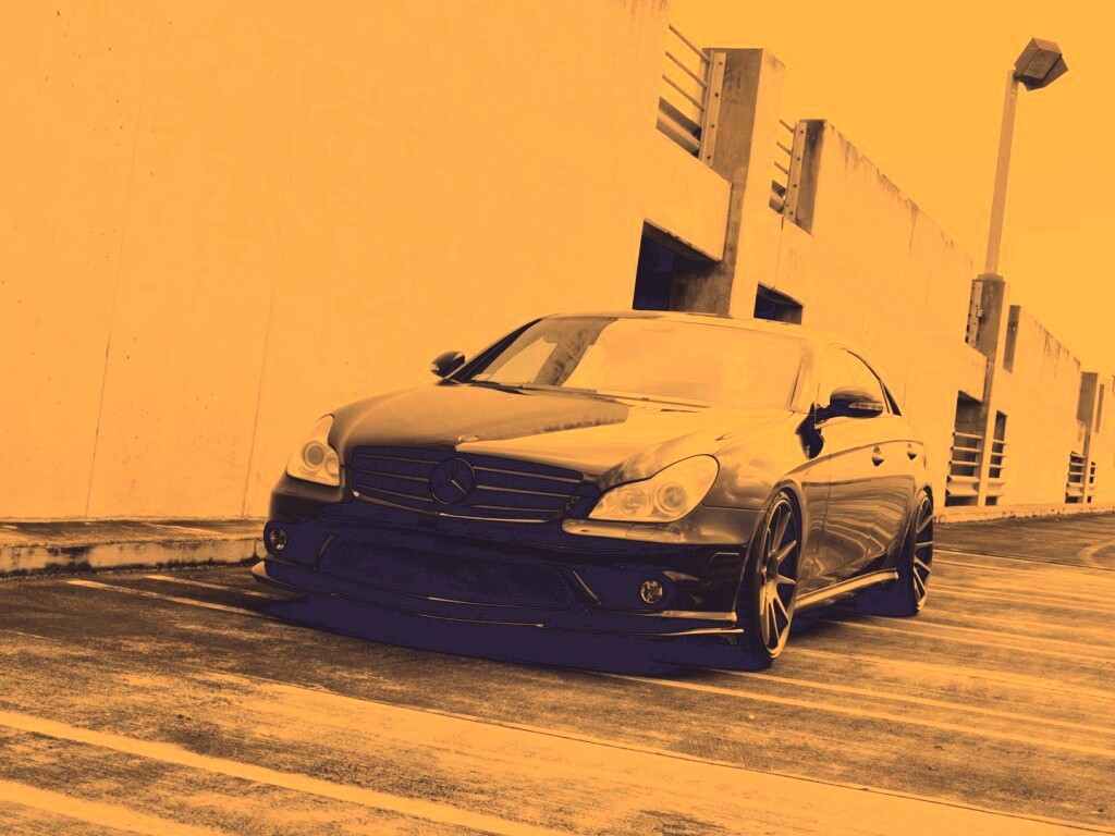 Mercedes сды55 AMG обои