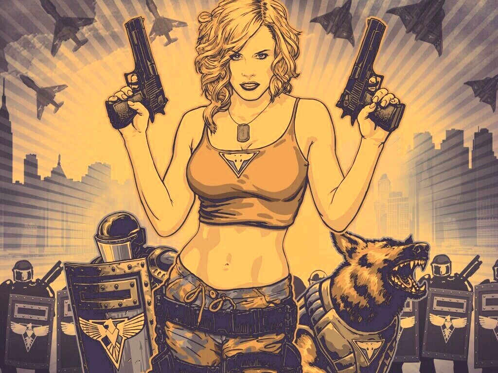 Таня из Red Alert 3 обои