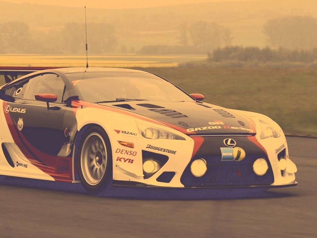 Гоночный Лексус обои