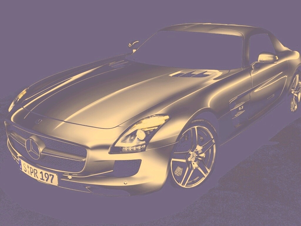 Mercedes SLS обои