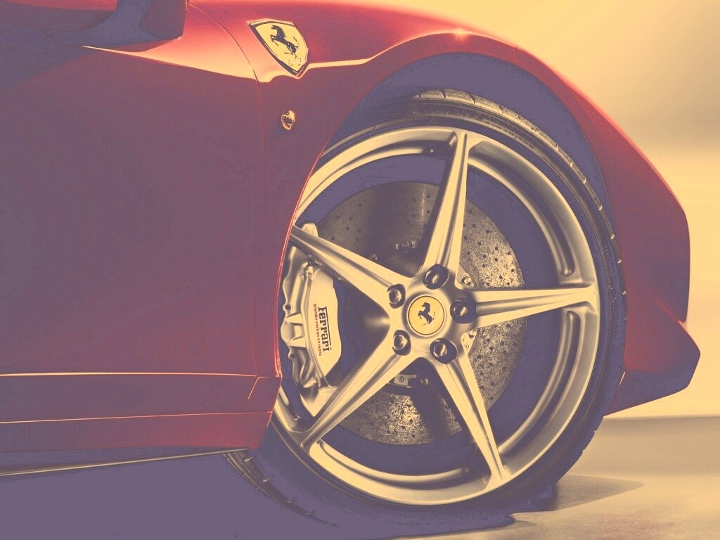 Колесо Феррари обои