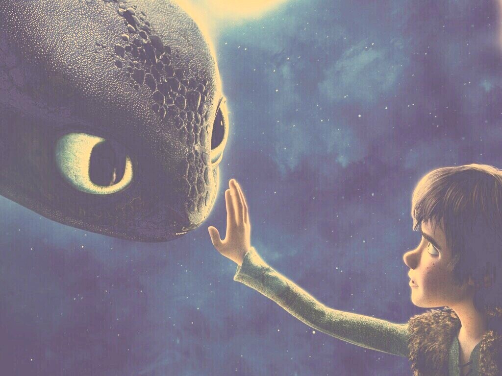 Как приручить дракона обои