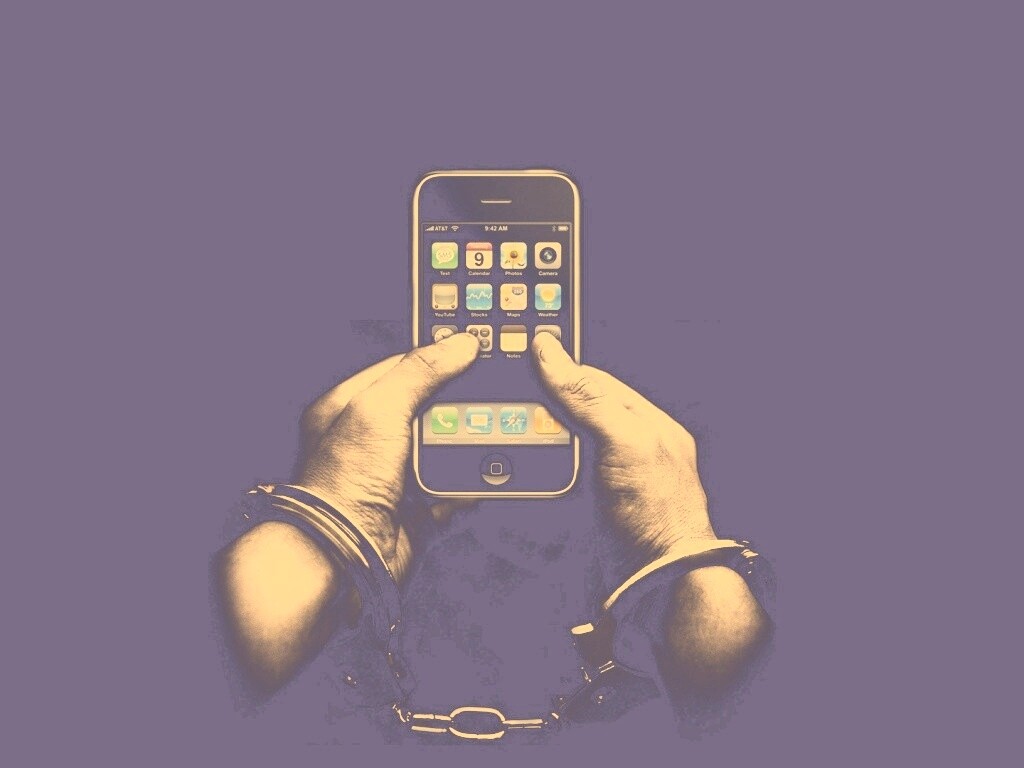 Ты раб своего iPhone обои