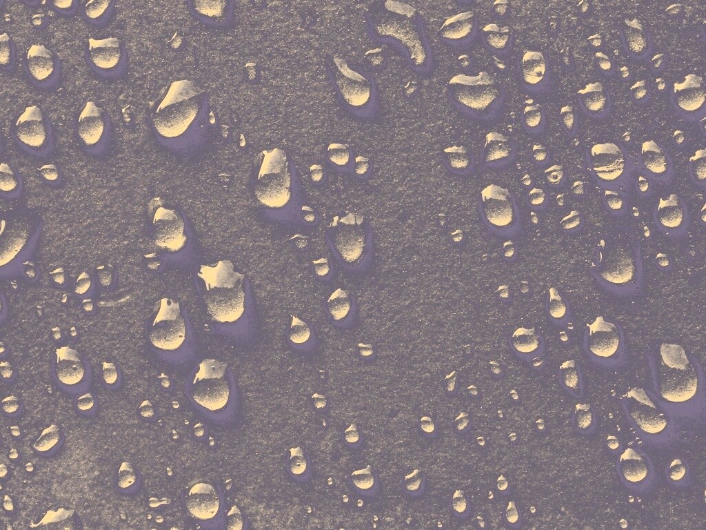 Капли воды на темной поверхности обои