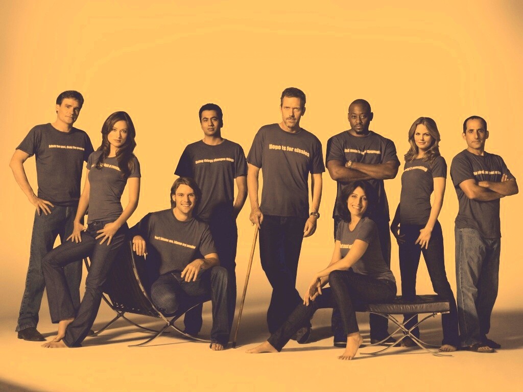 Команда сериала House M.D. обои