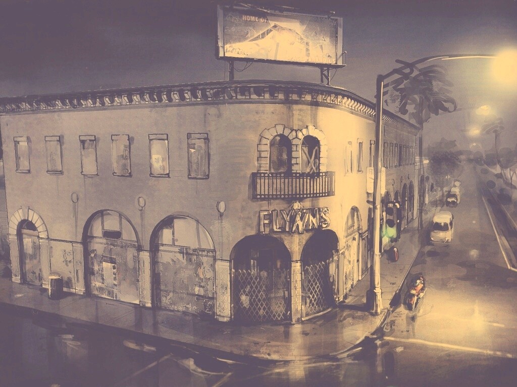 Зал игровых автоматов Флина обои