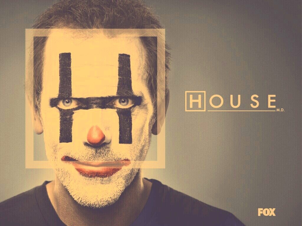 Клоун доктор Хаус обои