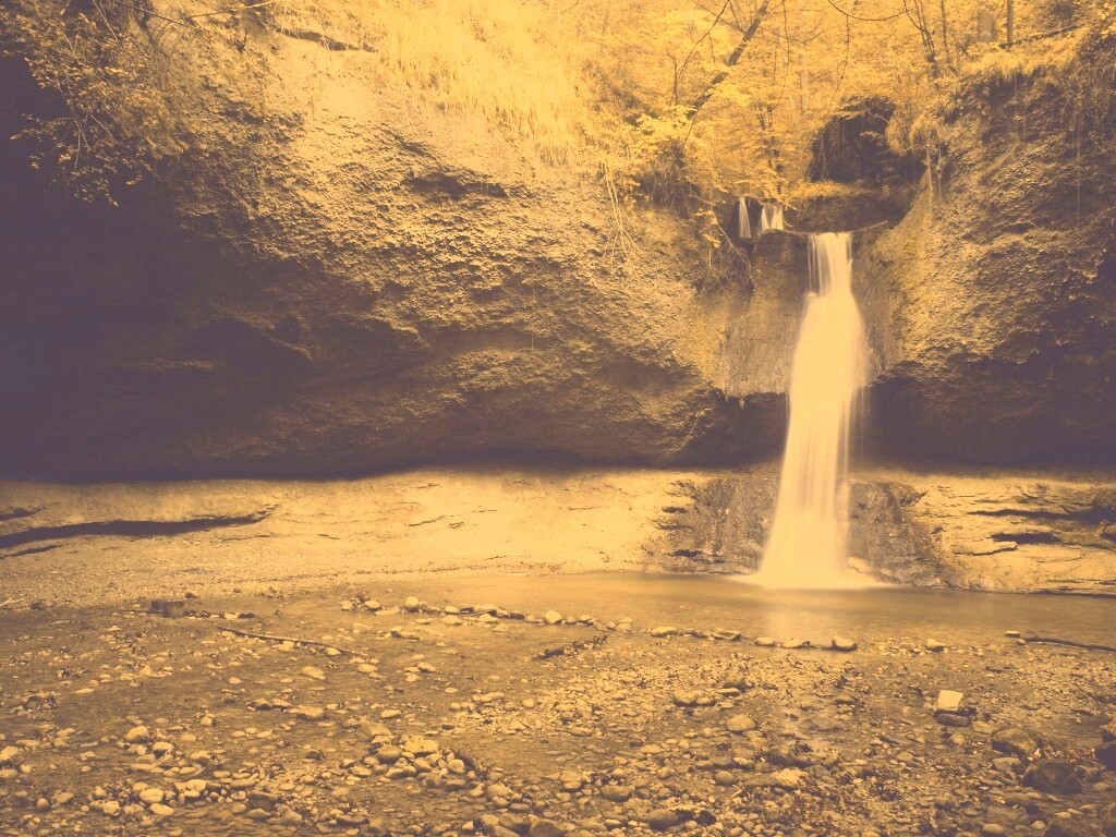 Водопад в Швейцарии обои