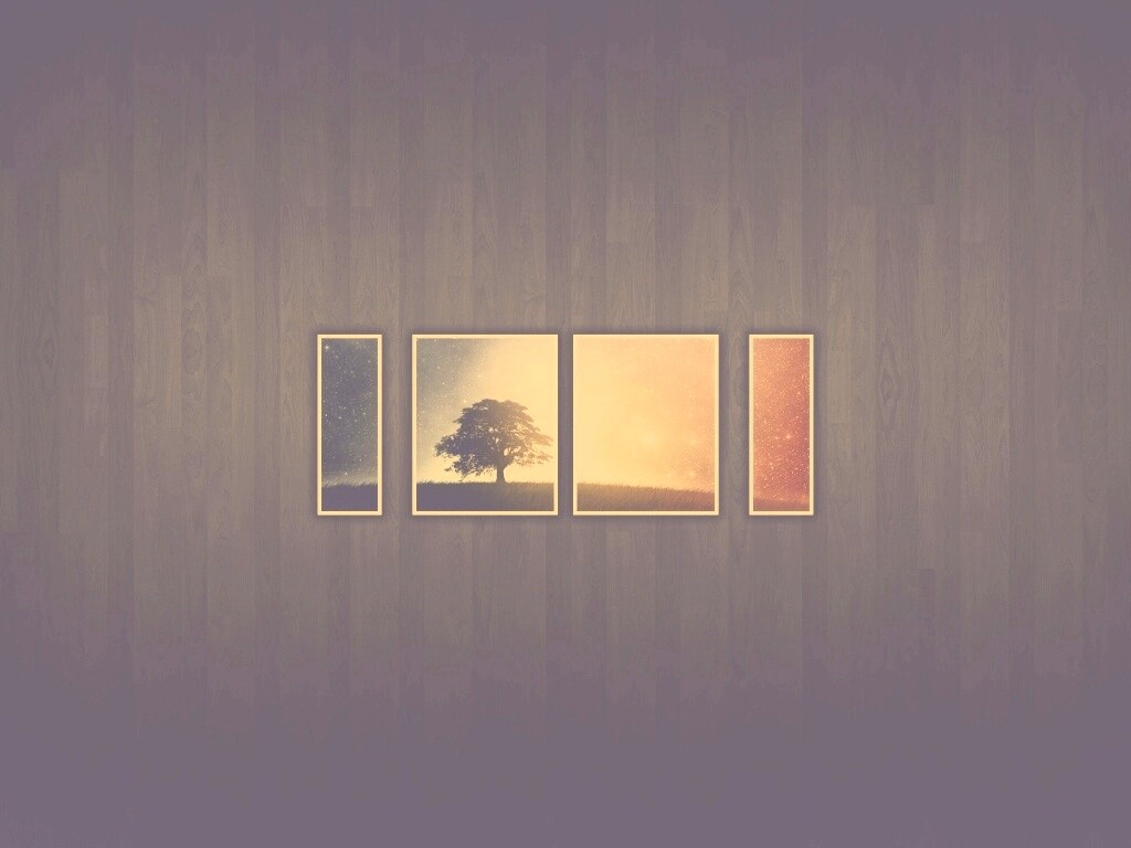 Весь день в картинах обои