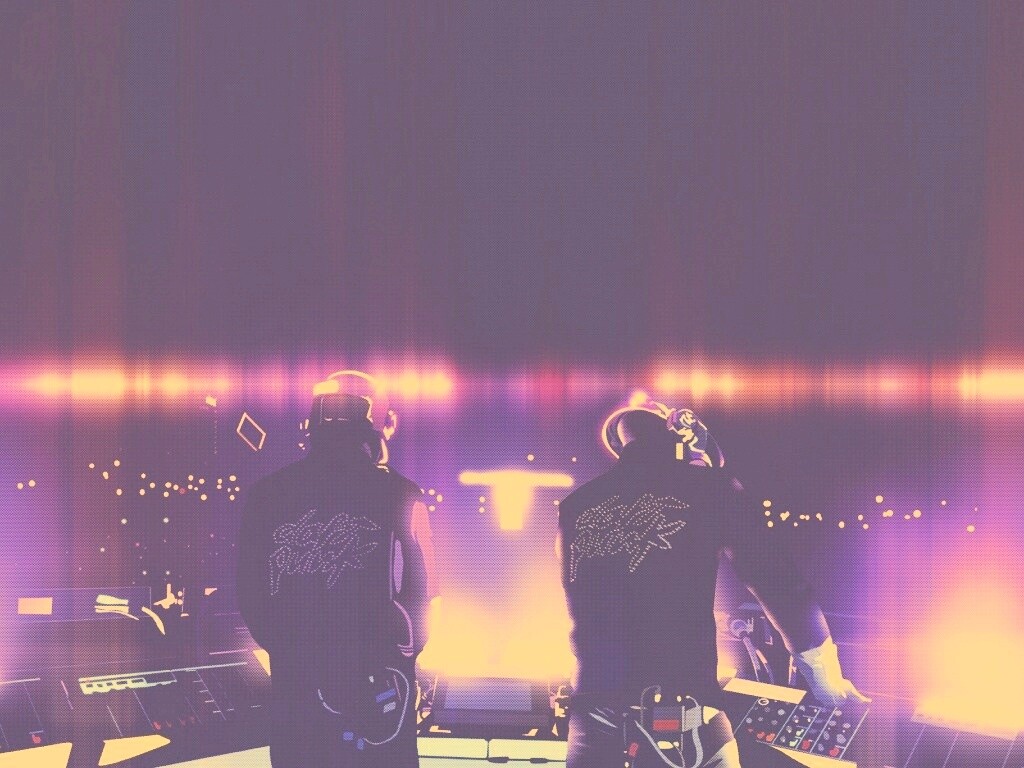 Концерт Daft Punk обои