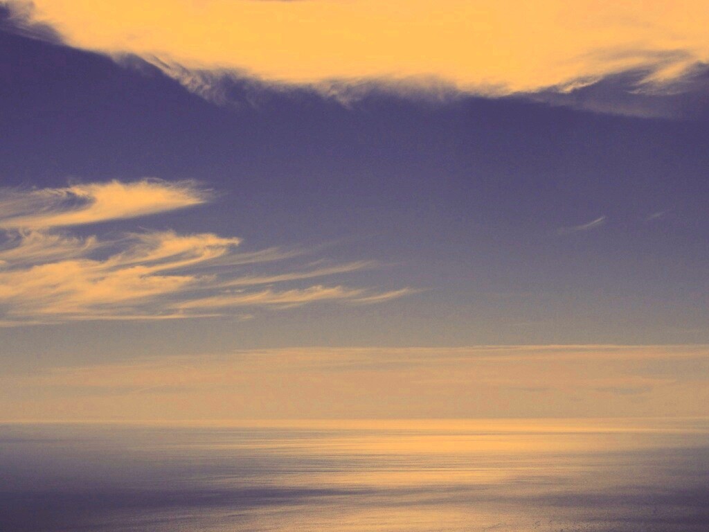 Чистый морской горизонт обои