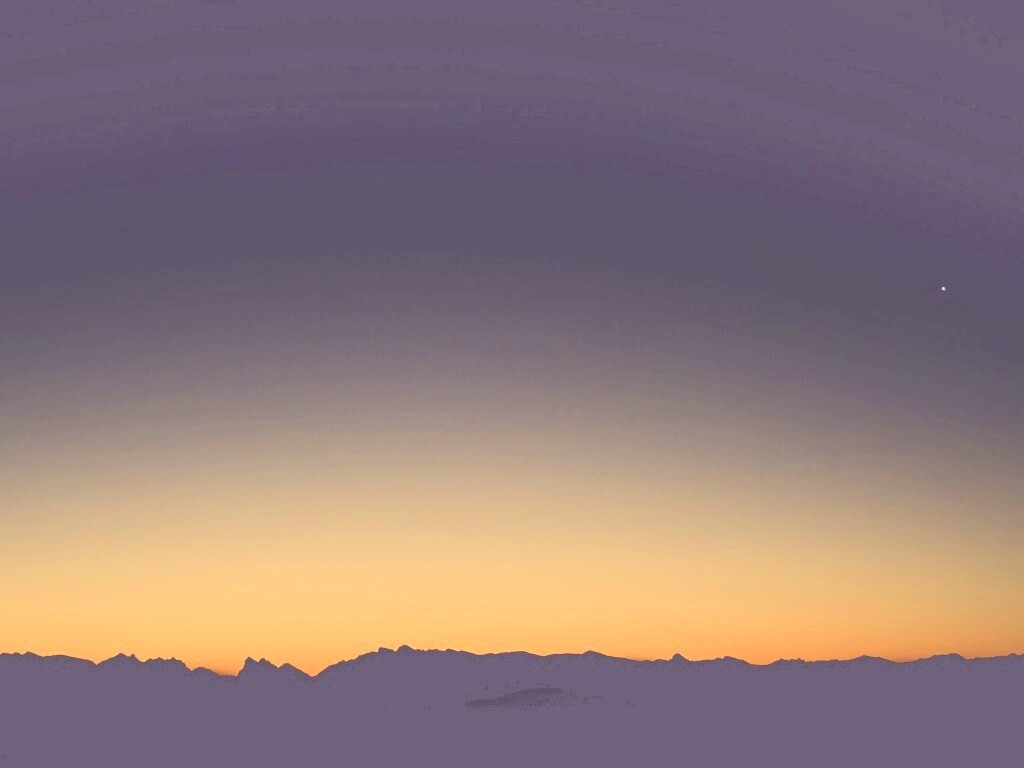 Сказочный закат обои