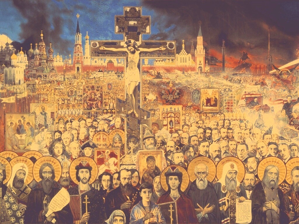 Илья Глазунов "Вечная Россия" обои