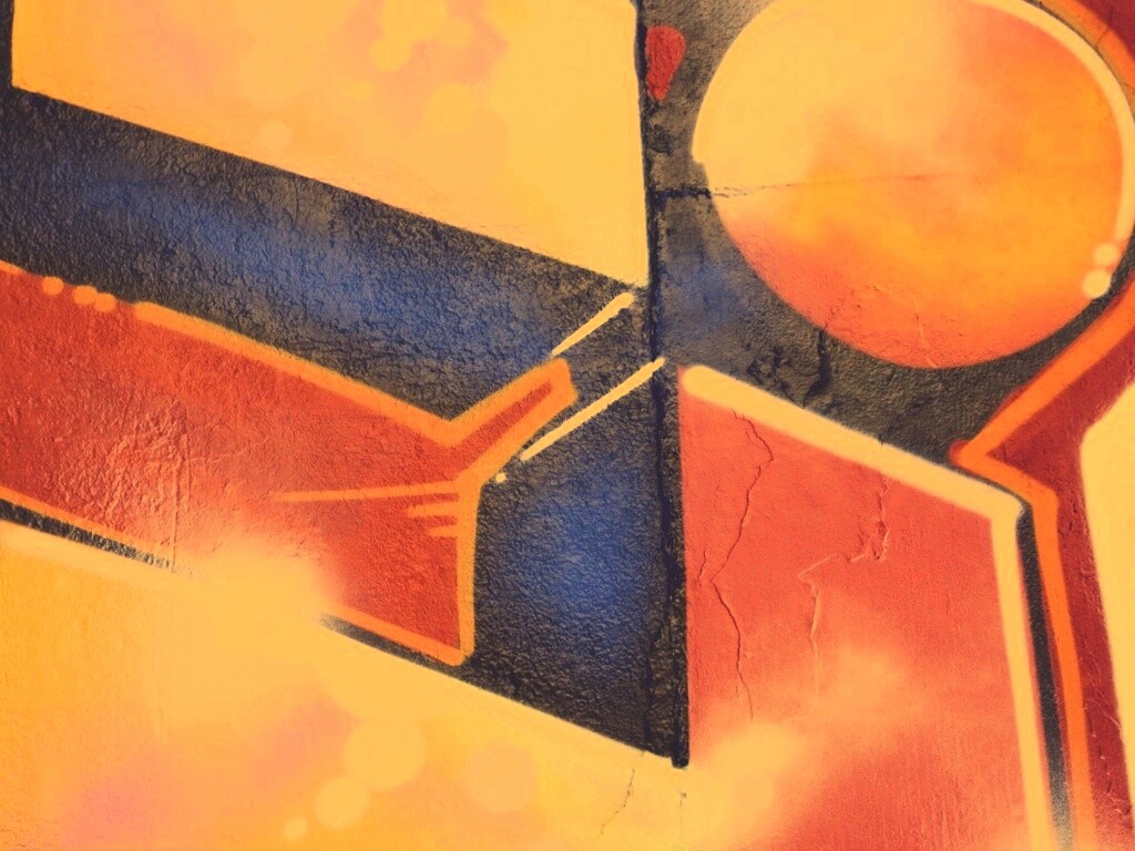 Граффити на стене обои