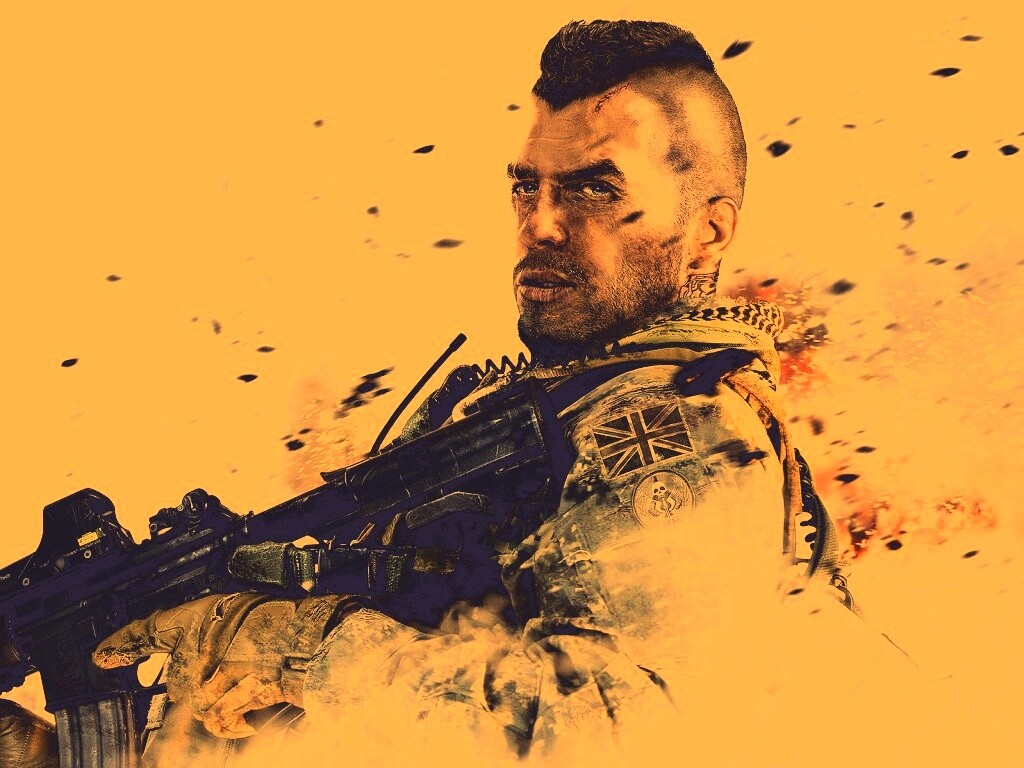 Солдат из COD Modern Warfare обои