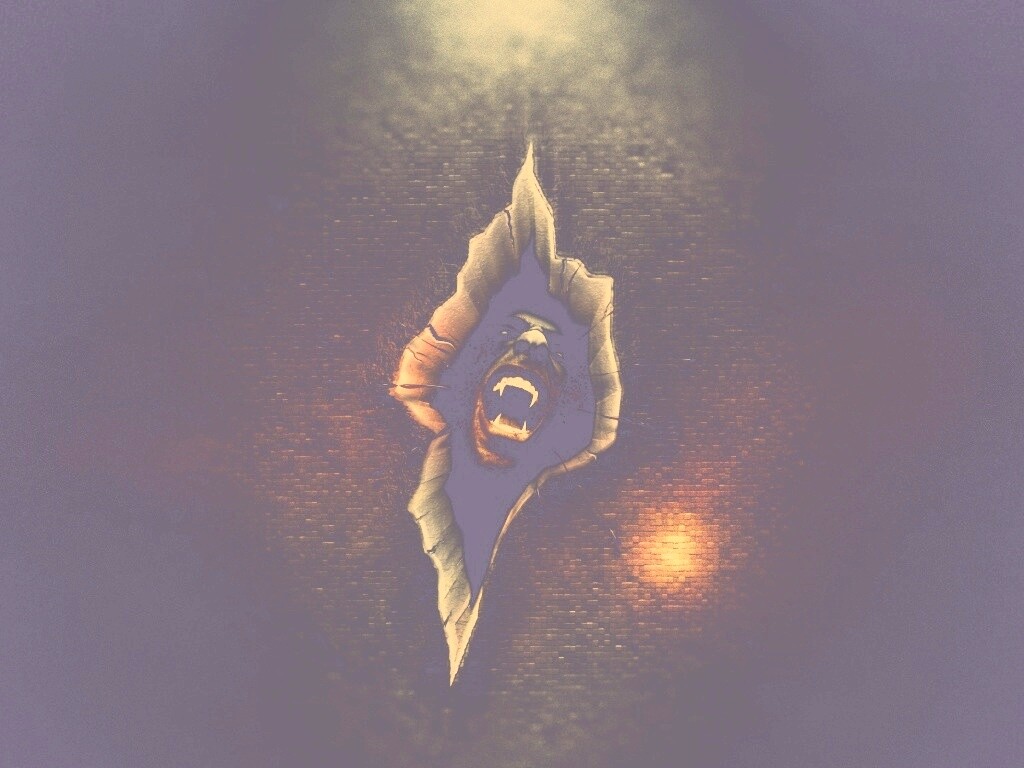 Монстр из ращелины обои