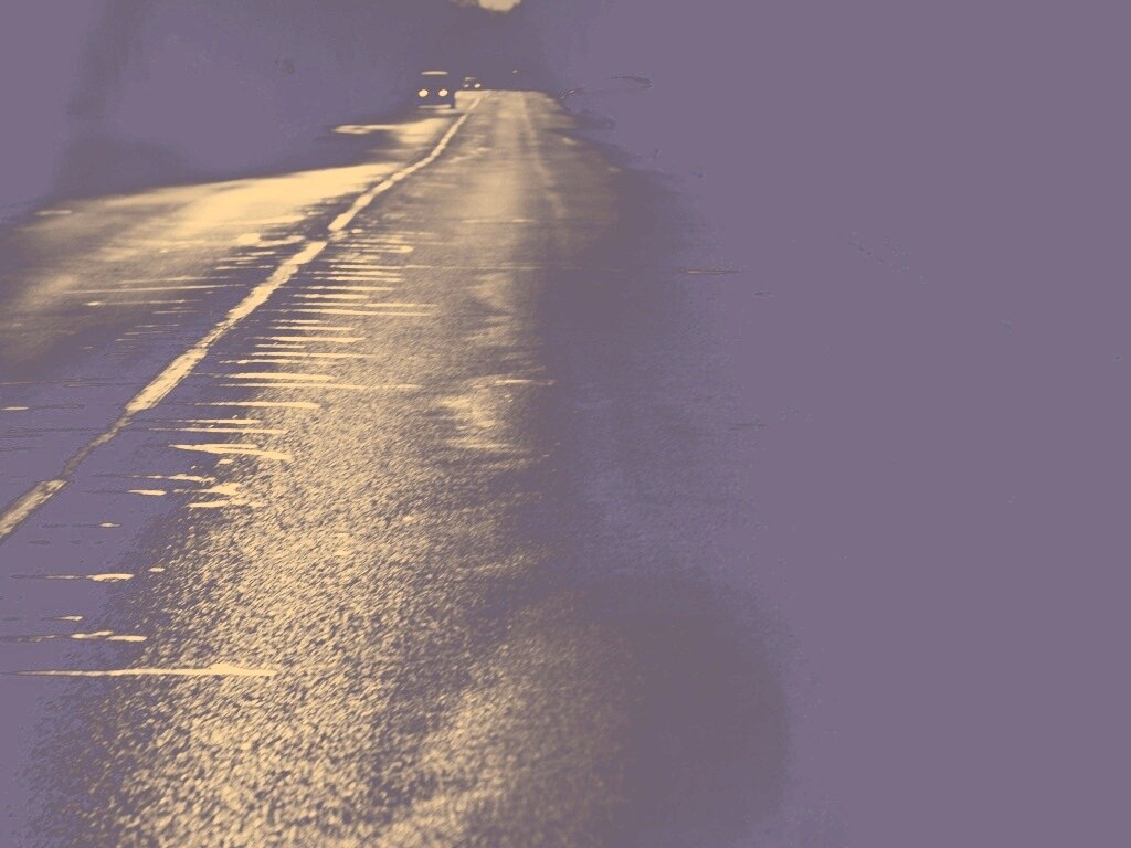 Ночная дорога обои