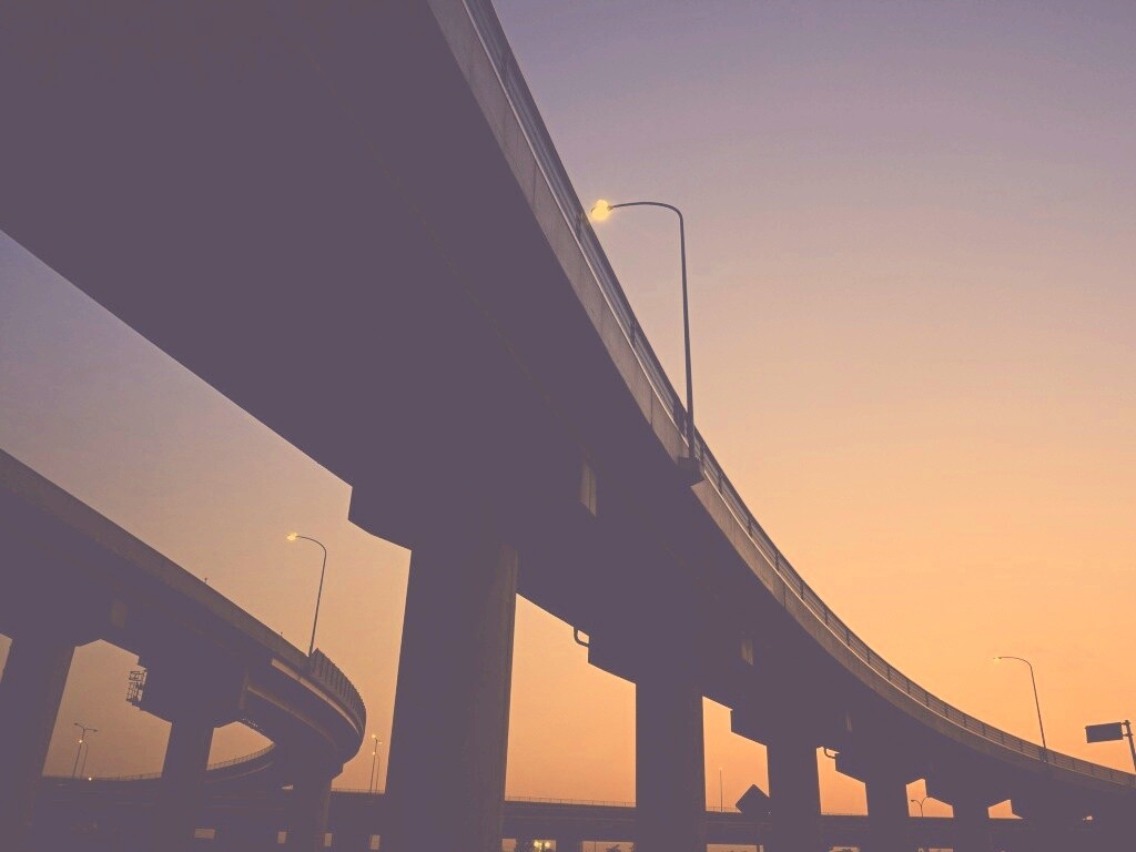 Дорожная развязка обои