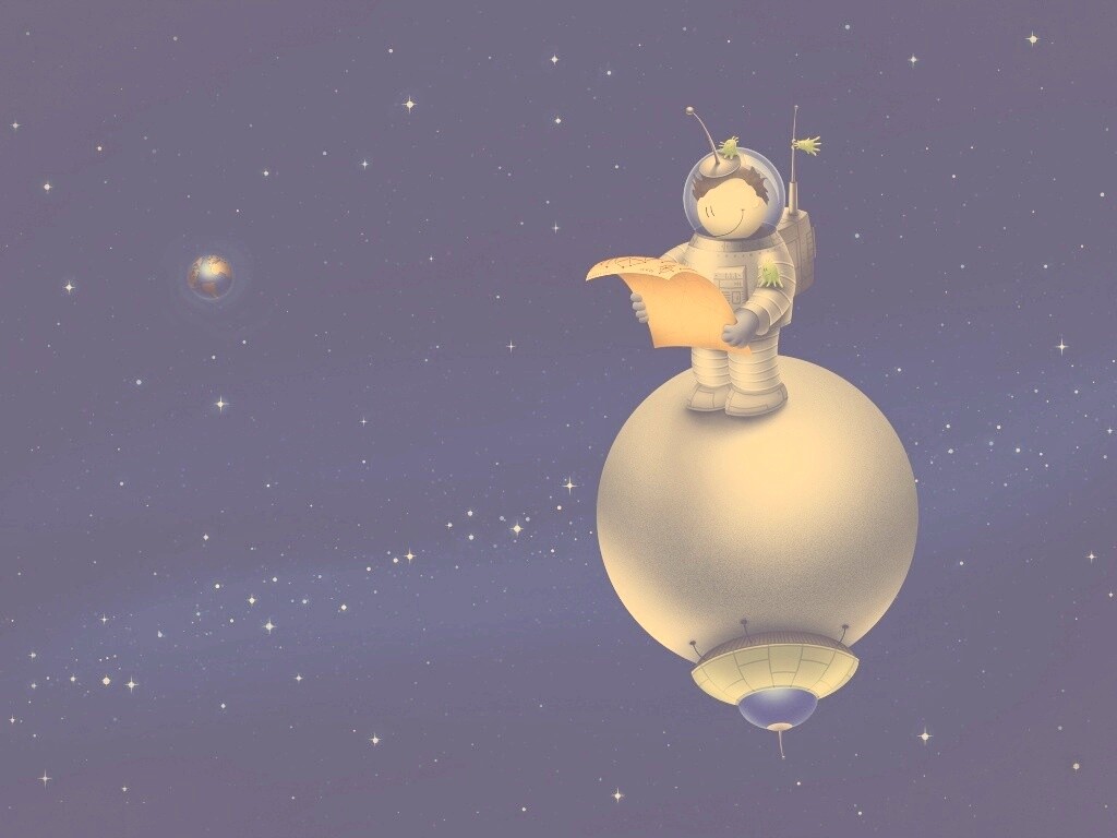 Космонват на луне обои