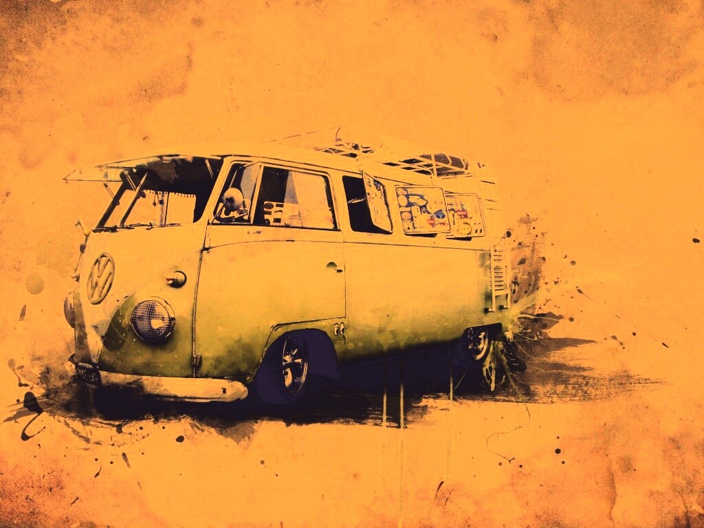 Фольксваген 56 года - лучший фургон для путешествий обои