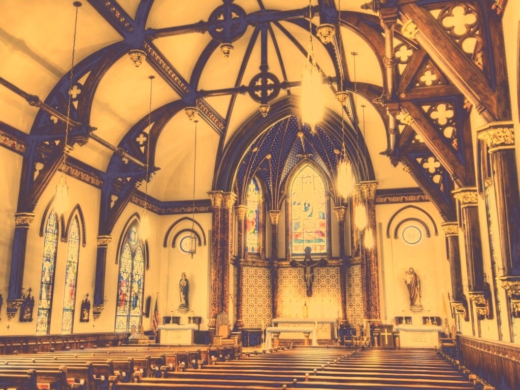 Внутреннее убранство собора обои