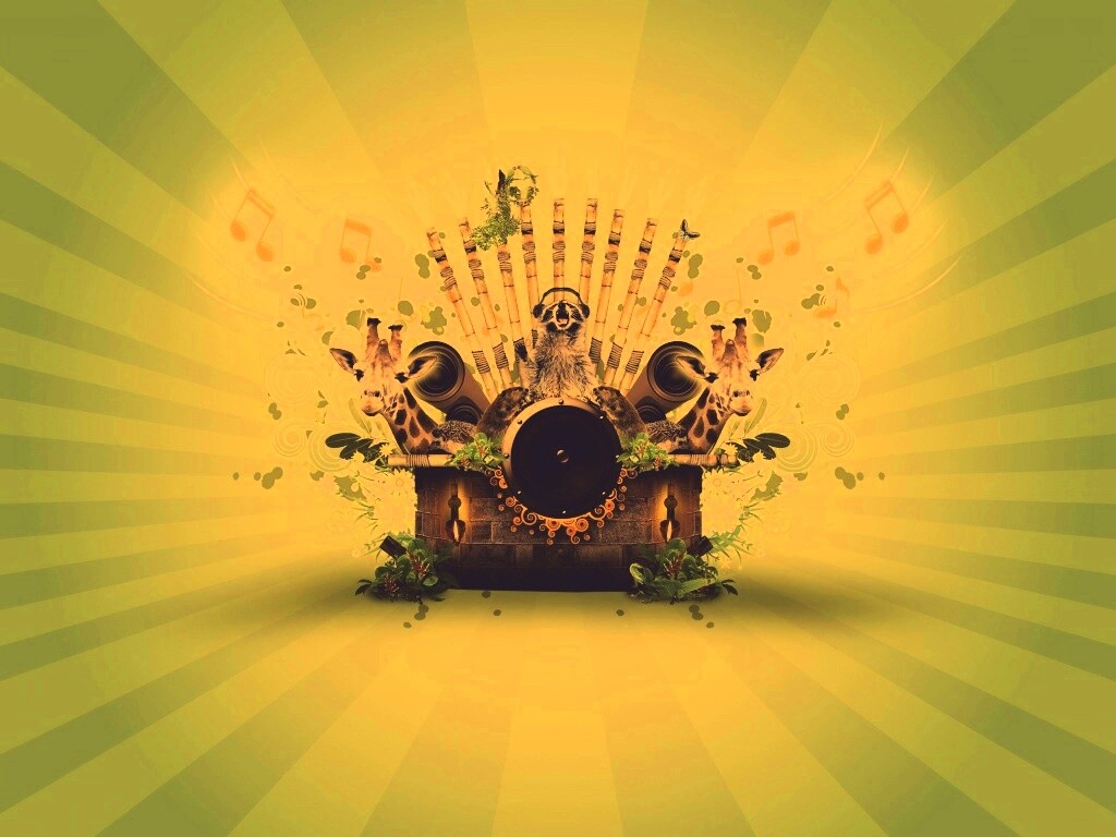 Музыка джунглей обои