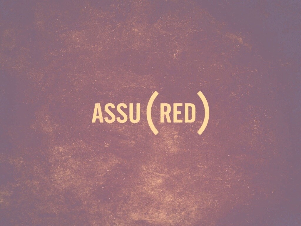 Assured — Гарантированный обои