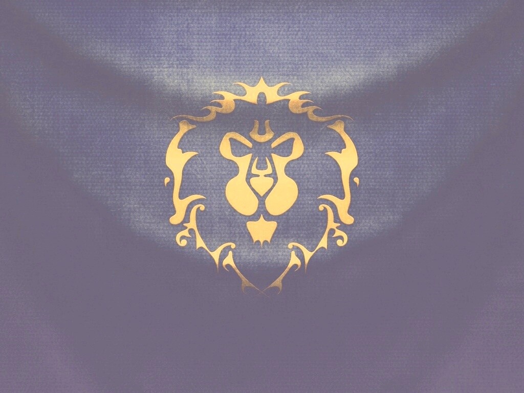 Флаг Альянса из World of Warcraft обои