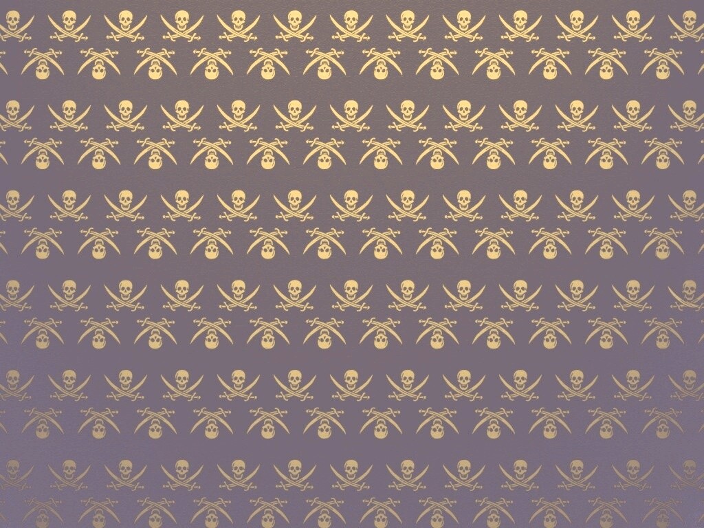 Череп и кости, пиратская тематика обои