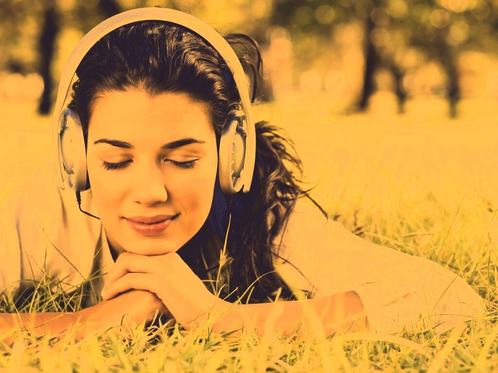 Наслаждение музыкой обои