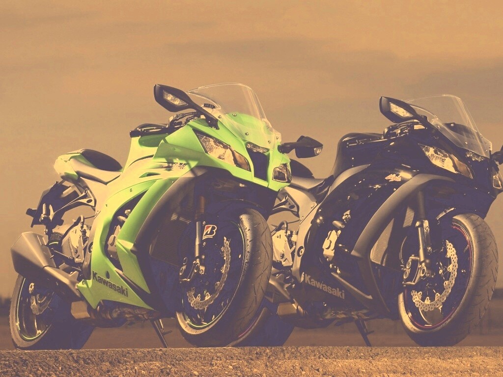 Два Кавасаки обои