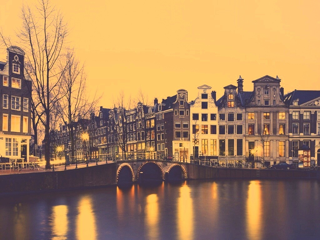 Европейский городок обои