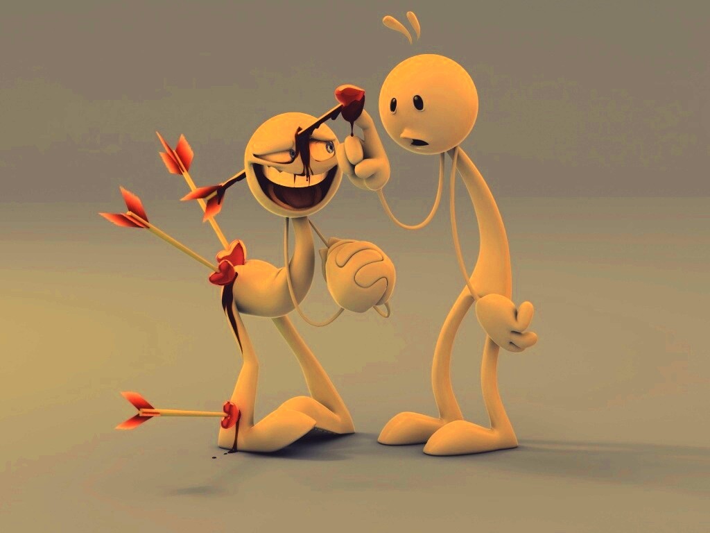 Да ты влюблен обои