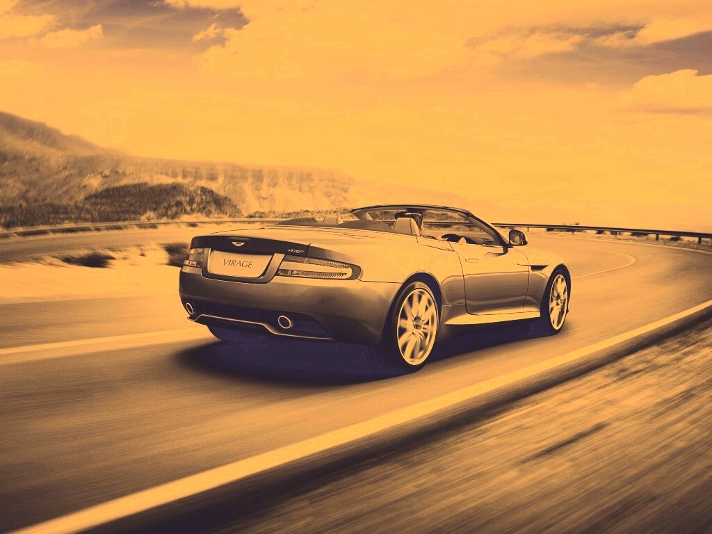 Астон кабриолет обои