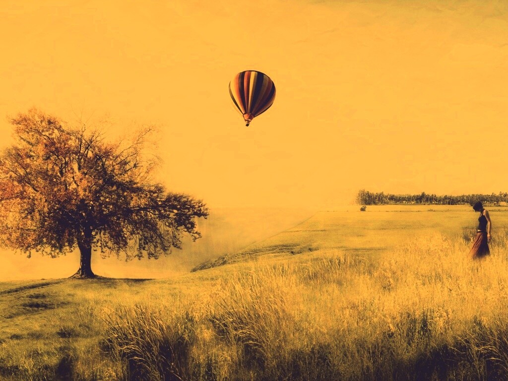 Умиротворенный коллаж обои