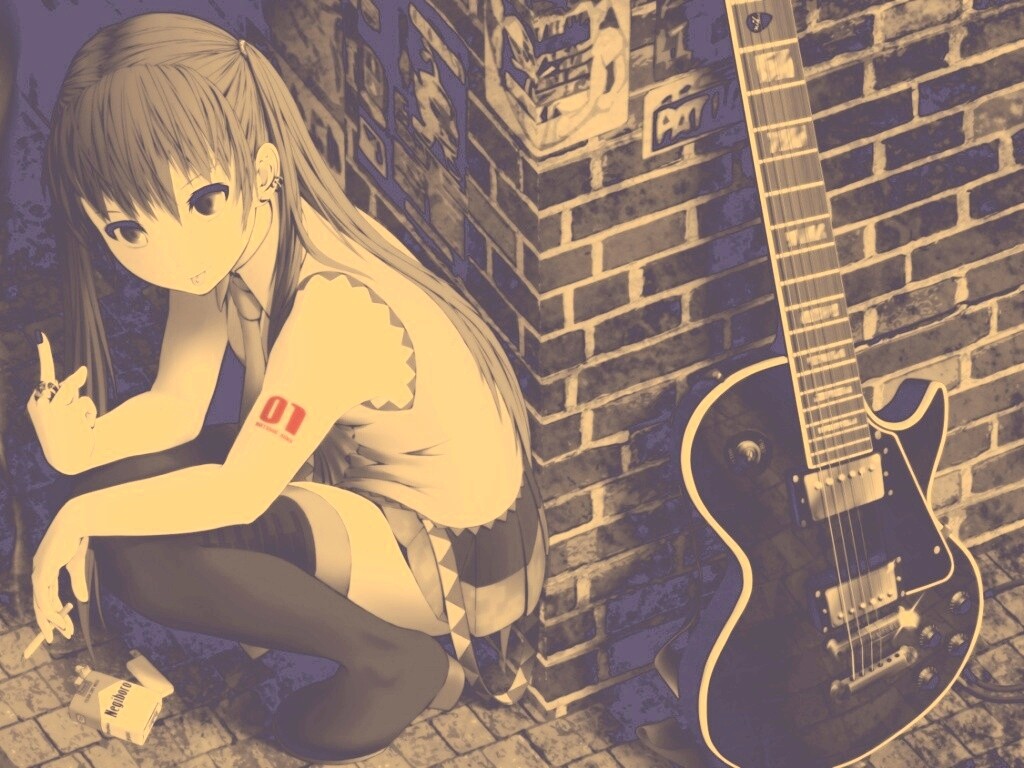 Hatsuone Miku 01 обои