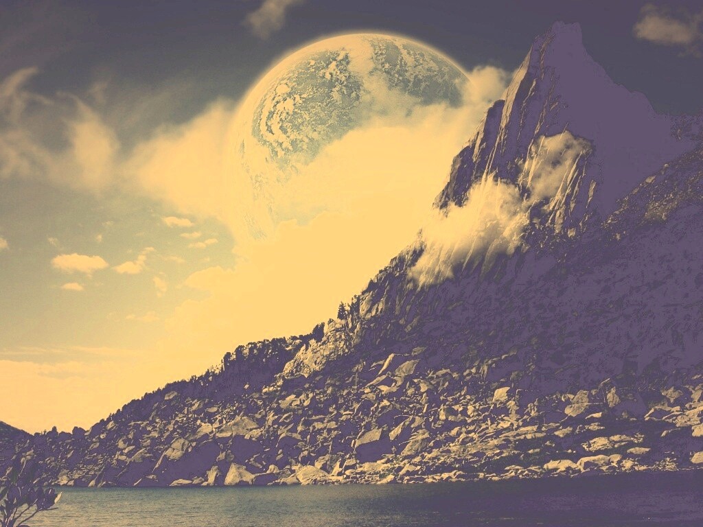 Далекие горы обои