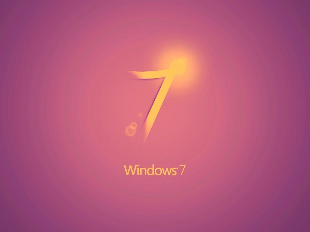 Сиреневый фон Windows 7 обои