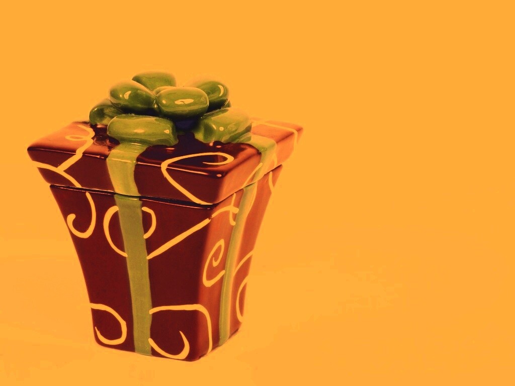 Картинка — подарок на Новый год обои