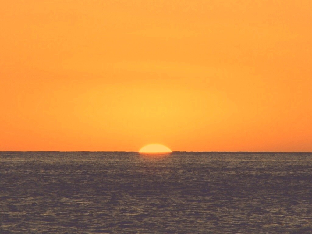 Идеальный закат обои