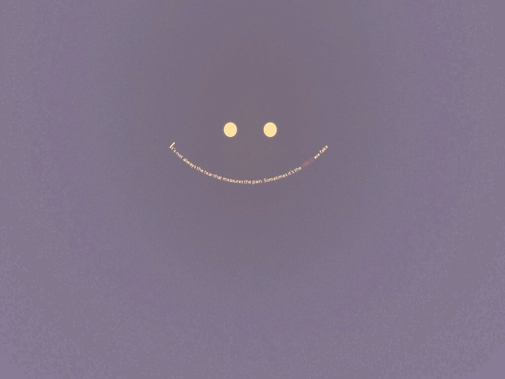 Веселый смайлик обои