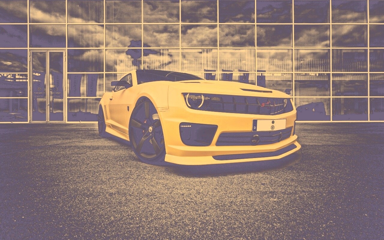 Желтый монстр обои