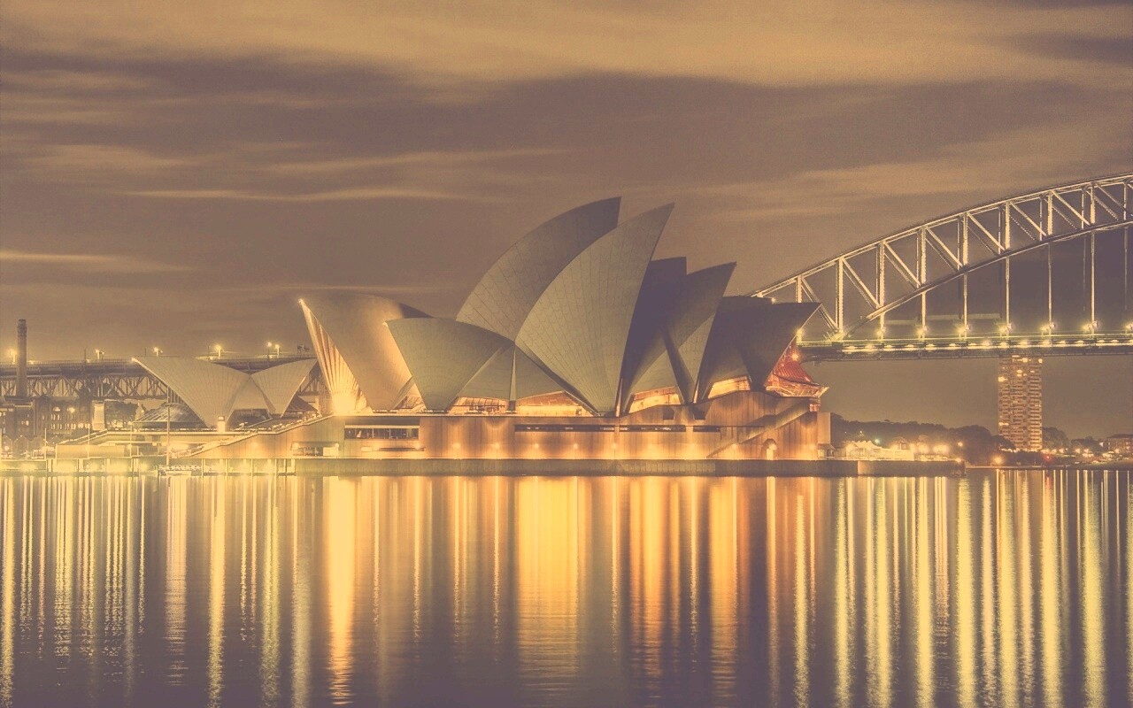 Здание оперы в Сиднее обои
