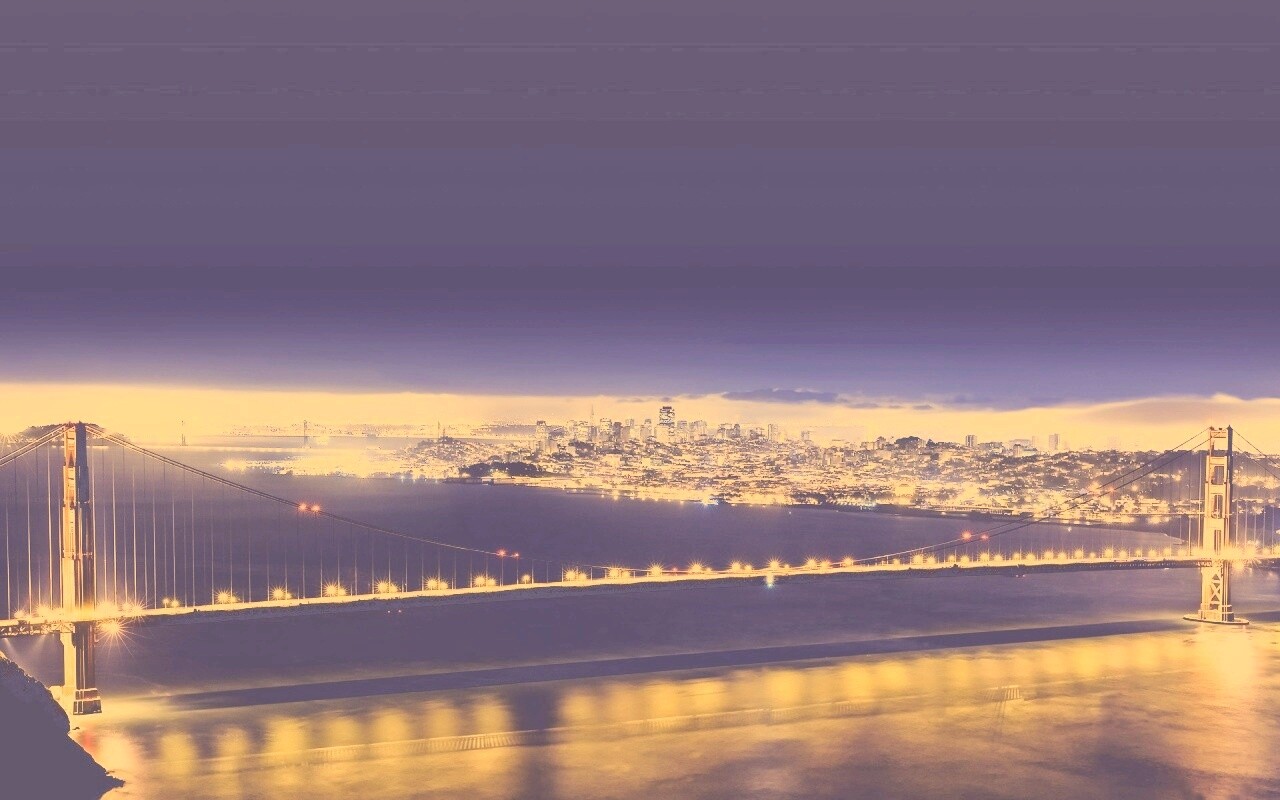 Ночной Нью-Йорк обои