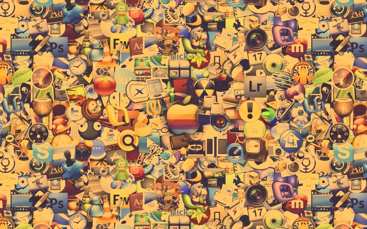 Иконки приложений для устройств Apple обои