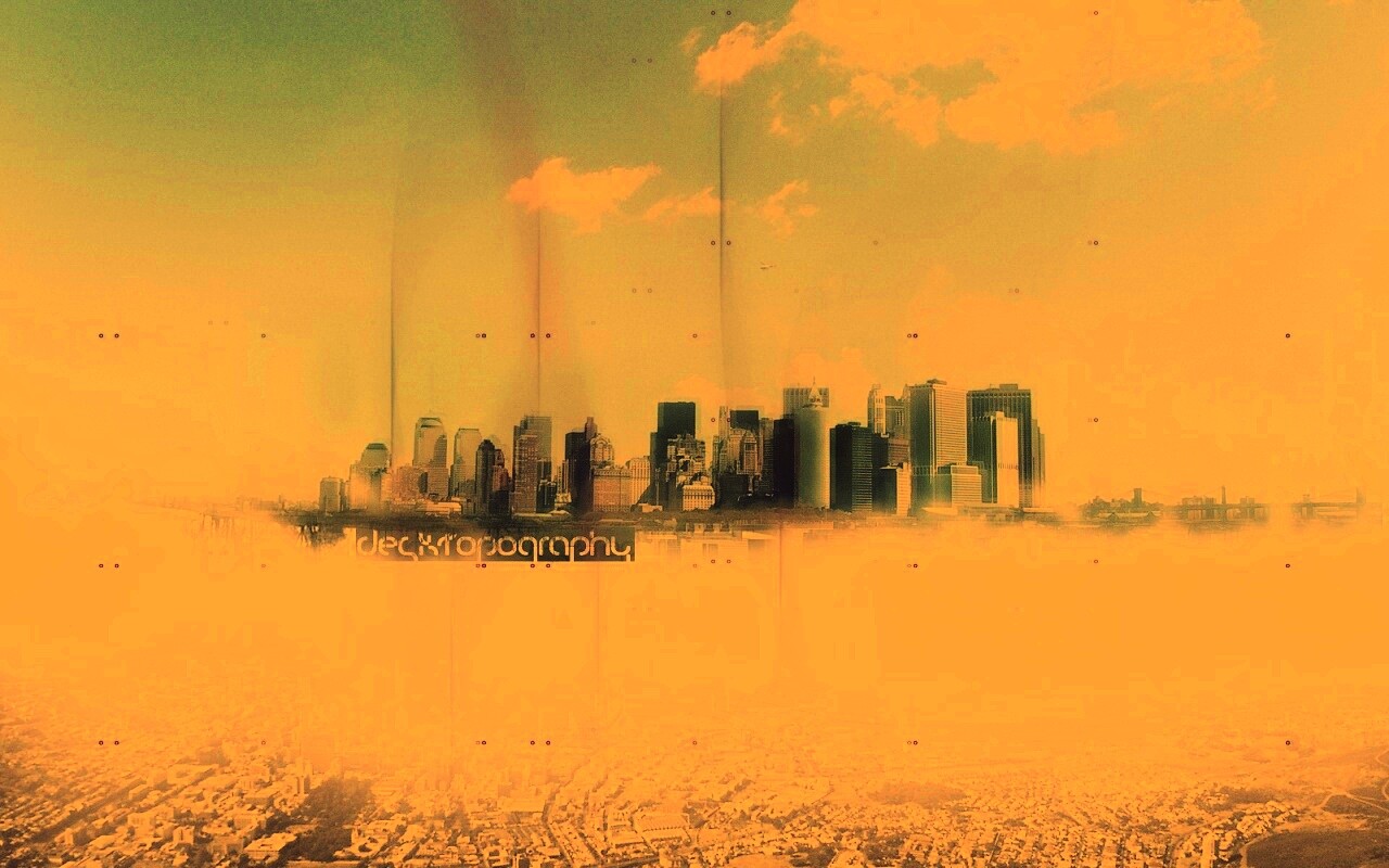 Летающий город обои