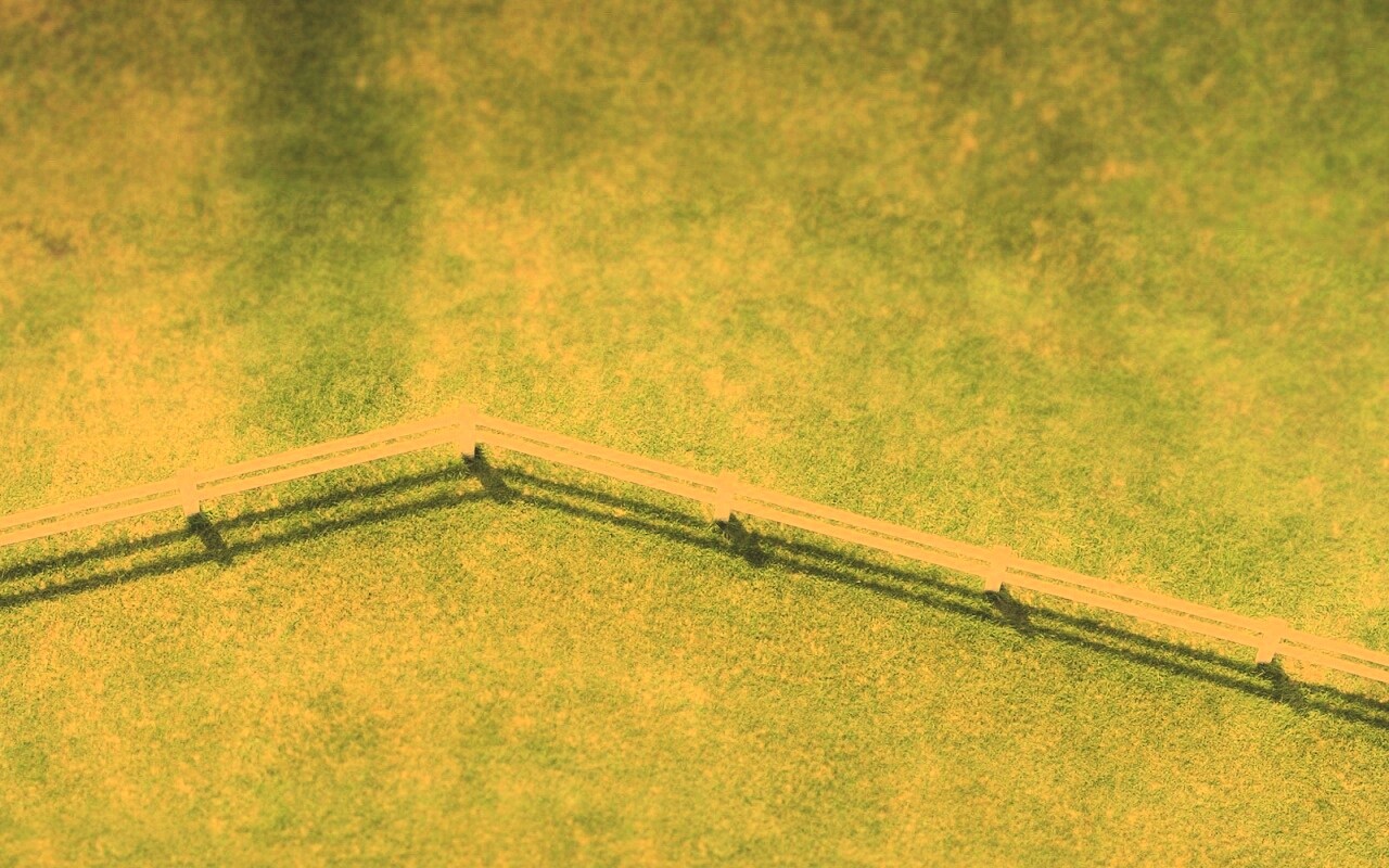 Белый заборчик обои