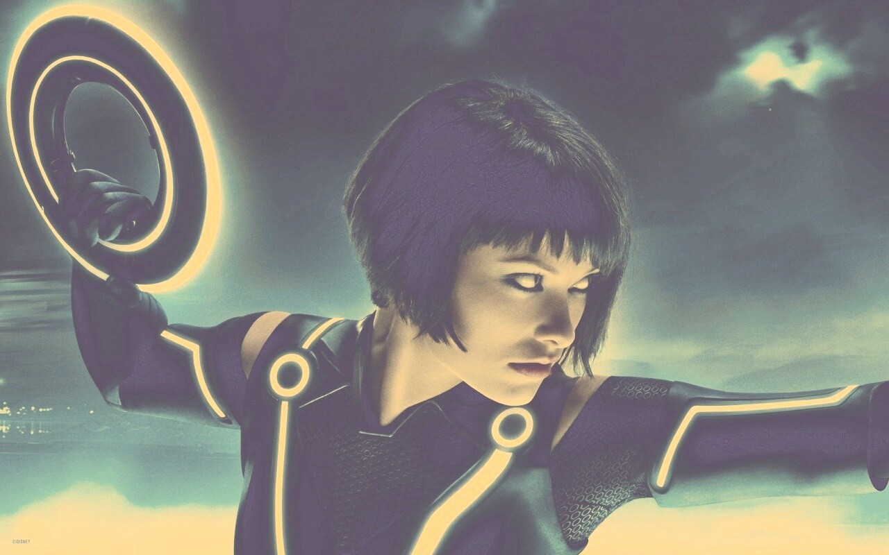 Оливия Уайлд в Трон: Наследие обои