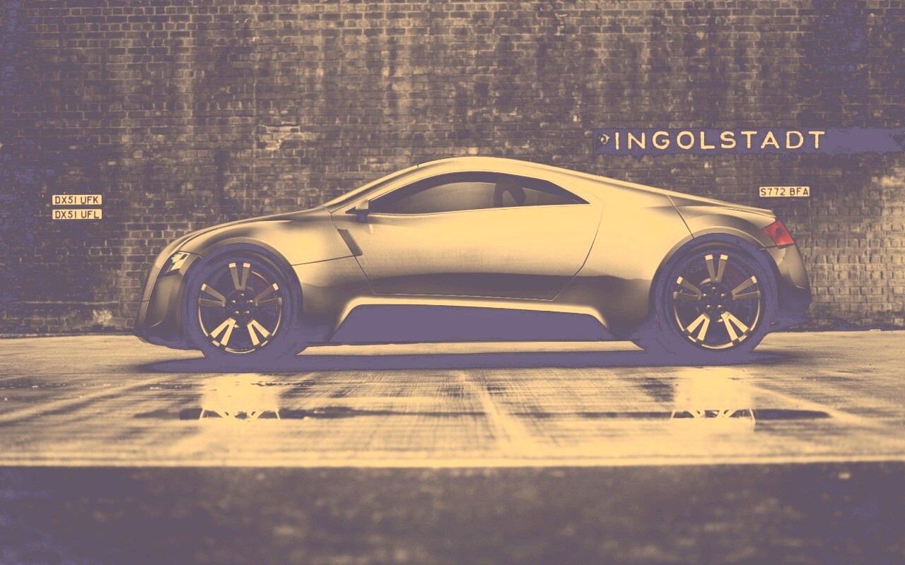 Концепт Audi R Zero обои